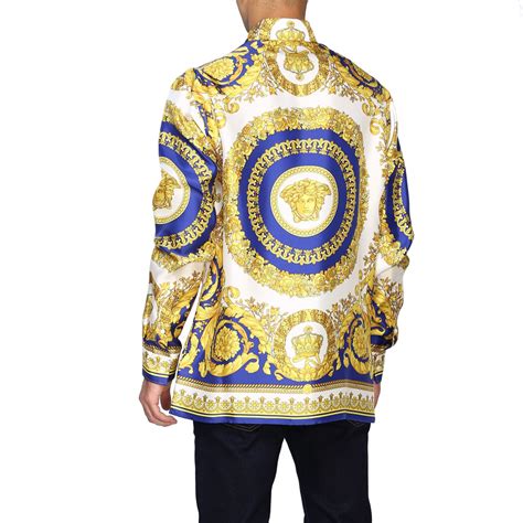 chemise versace blanche|Chemises de luxe homme .